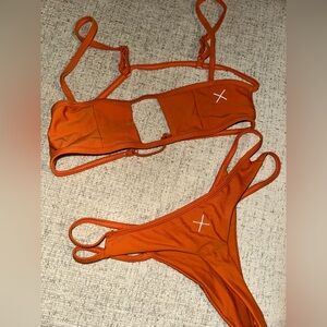 Burnt orange Boutine LA bikini
